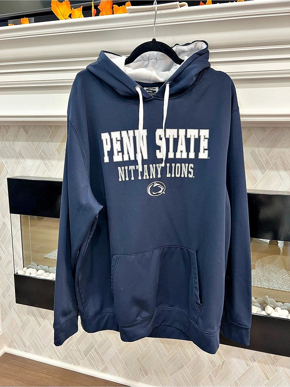 Stadium Athletics Penn State Nittany Lions Navy Hoodie Sweatshirt Size XXL